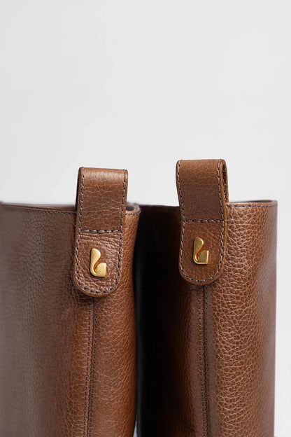 Florencia Boot Burnt Umber Leather