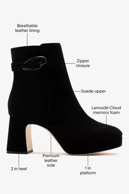 Dolly Verona Low Boot Black Suede