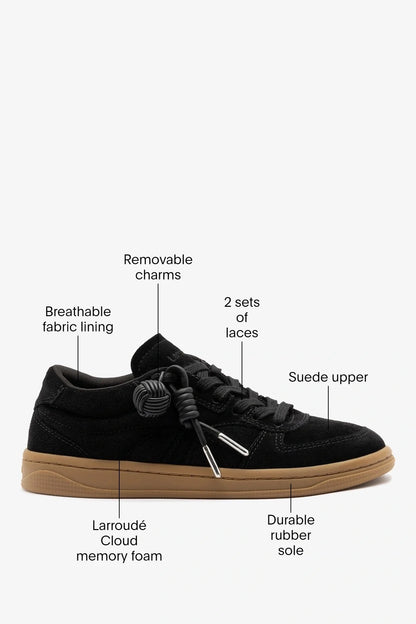 George Sneaker Black Suede