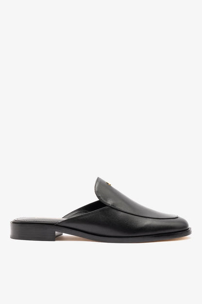 Margaux Mule Black Leather