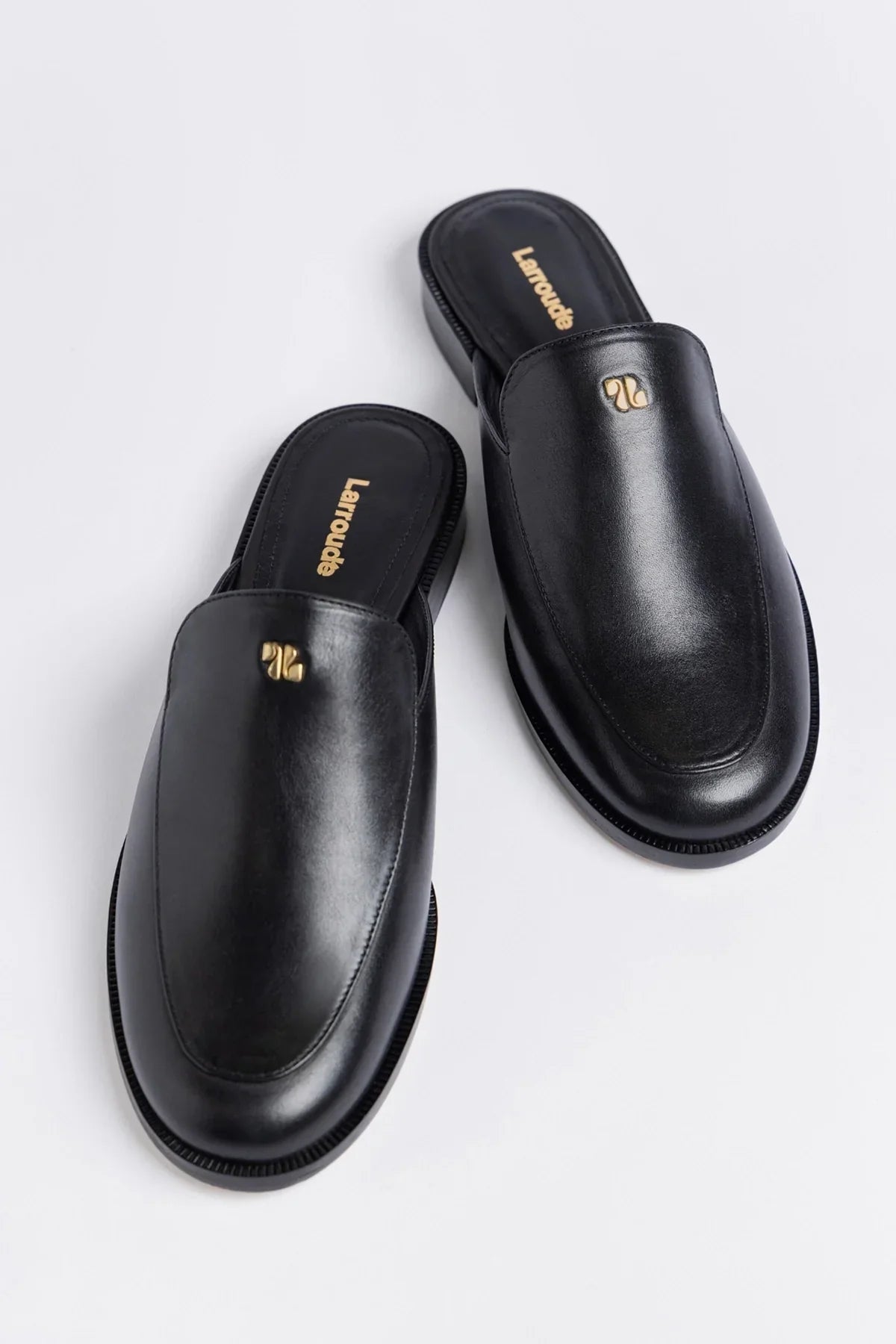 Margaux Mule Black Leather
