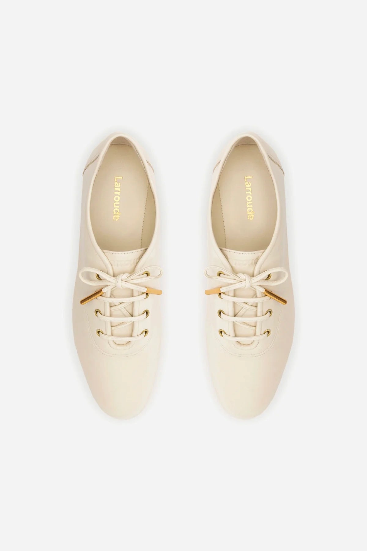 Liza Sneaker In Ivory Leather