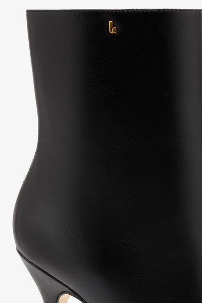 Mini Carine Boot In Black Leather