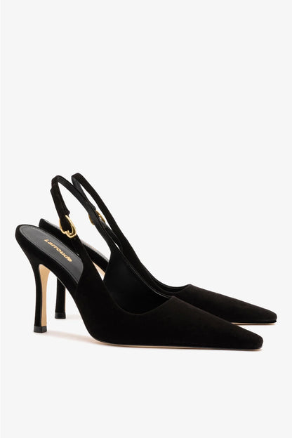Carine Pump In Black Leather