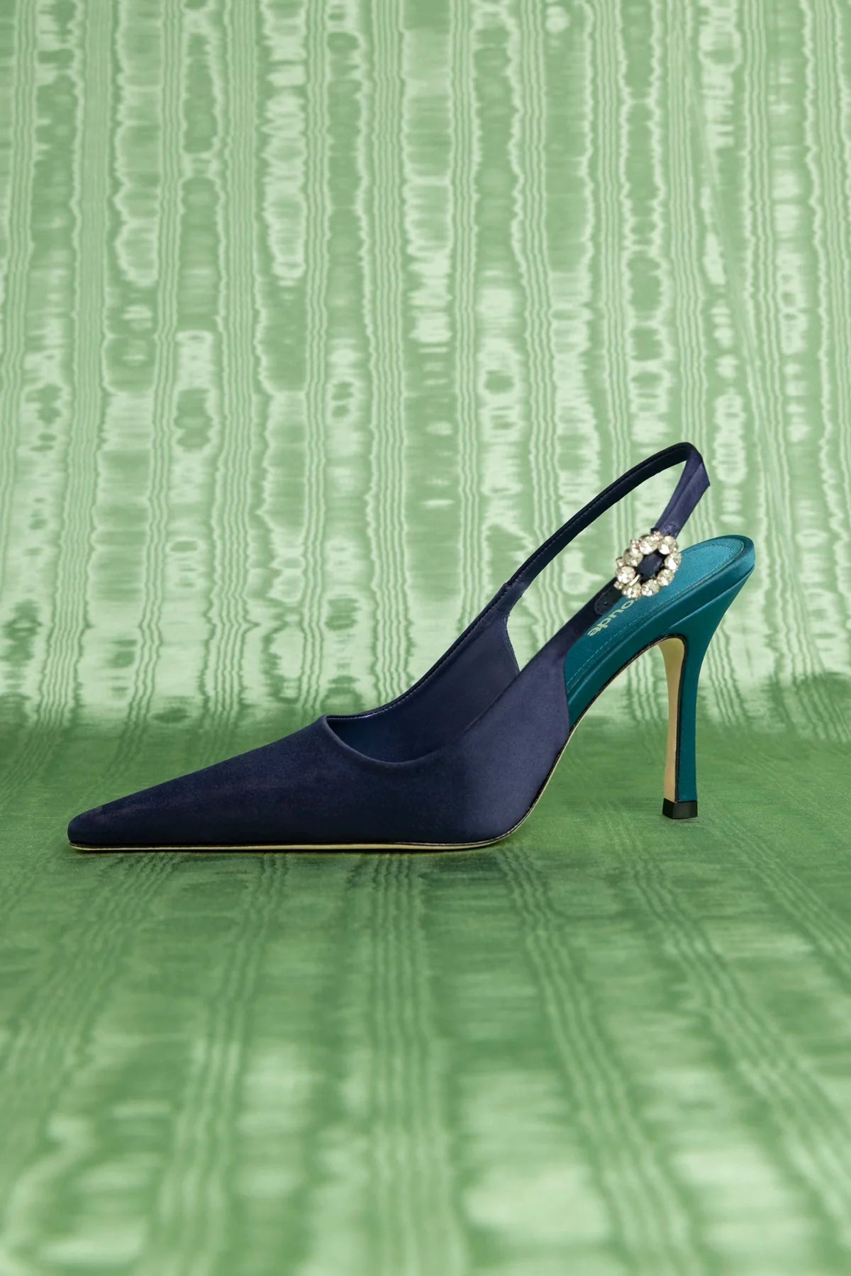 Carine Pump Ocean Satin
