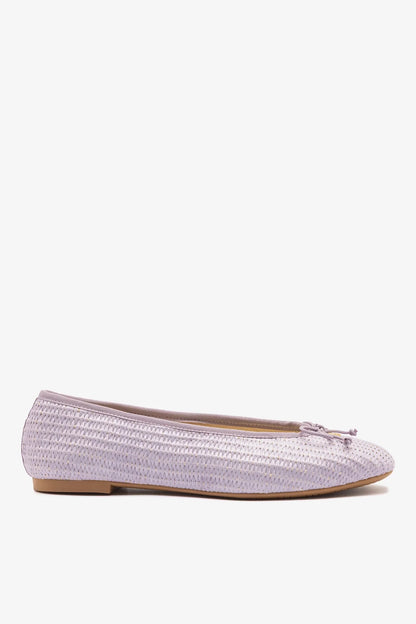 Pavlova Ballet Flat Iris Raffia