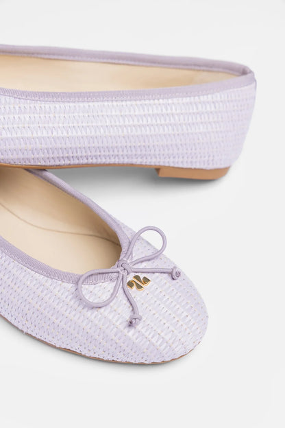 Pavlova Ballet Flat Iris Raffia