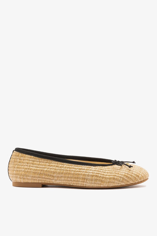 Pavlova Ballet Flat Natural Raffia