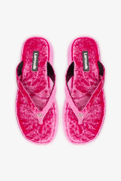 Roxy Thong Sandal Pink Velvet