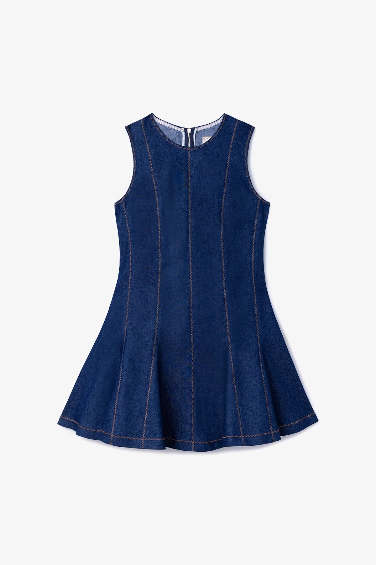 Sarah Dress Blue Denim