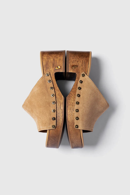 Willow Mule Peanut Suede