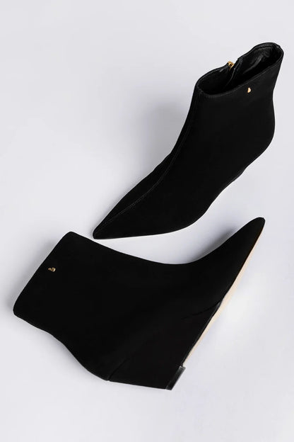 Loulou Boot Black Suede