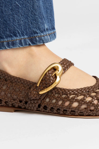 Verona New Macrame In Burnt Umber Leather