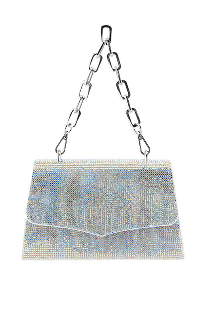A MILLION BUCKS RHINESTONE PURSE