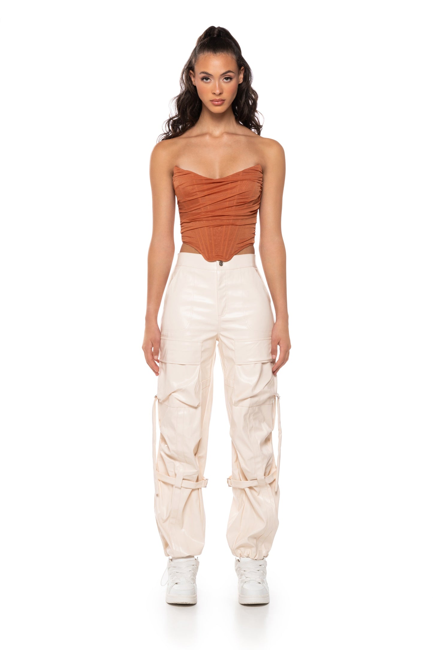 ABOVE AVERAGE STRUCTURED MESH CORSET