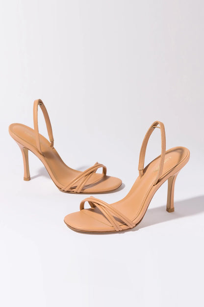 Annie Sandal In Tan Leather