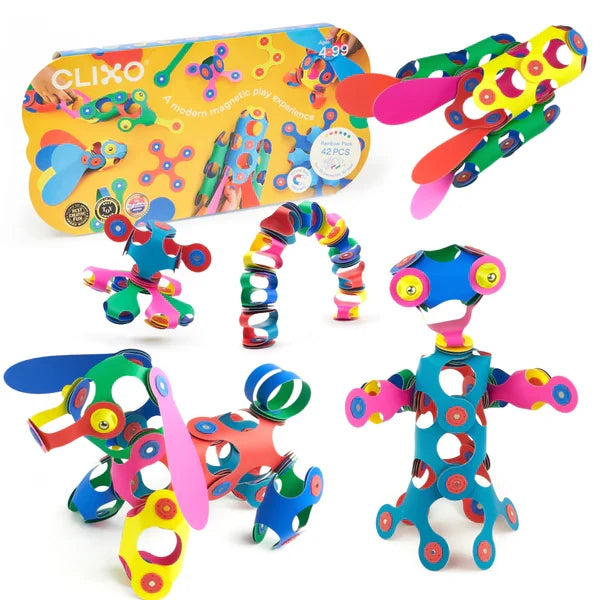 Clixo Rainbow Pack 42 PCS