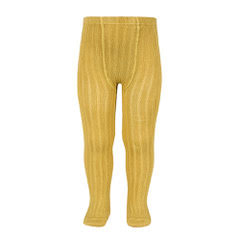Condor Ribbed Tights (#629 Mostaza)