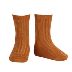 Condor Short Ribbed Sock (#696 Oxido)