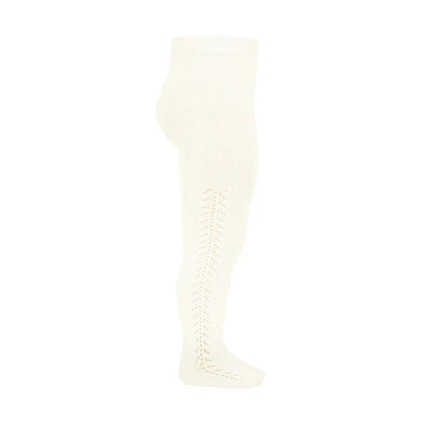 Condor Side Openwork Tights (#303 Cava)