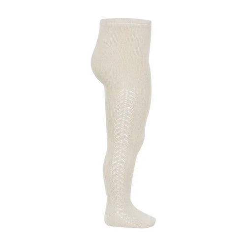 Condor Side Openwork Tights (#304 Lino)
