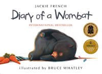 Diary Of A Wombat Board Book by Jackie French