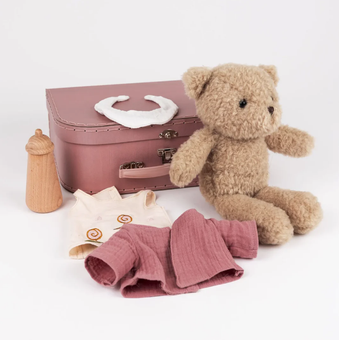 Egmont Morrissette With Clothes In A Case