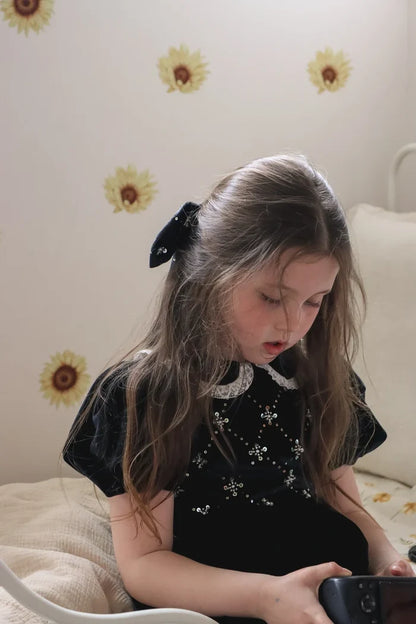 Ellie Ellie - Black Velvet Dress