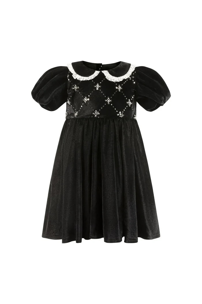 Ellie Ellie - Black Velvet Dress