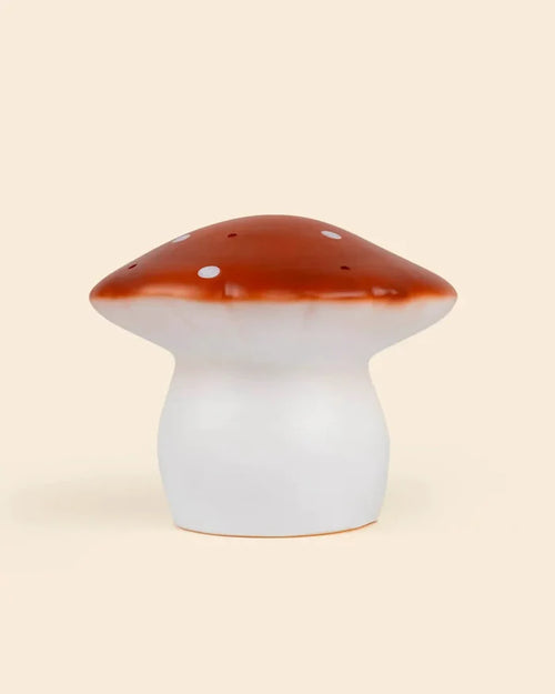 Heico Mushroom Night Light Lamp - Medium - Red Brick