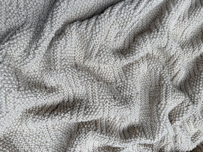 Knitted By Nana Alex Blanket Champagne - 700 x 800mm