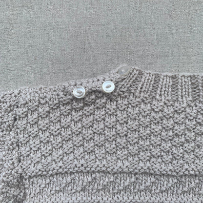 Knitted by Nana Basil Jumper- Champagne