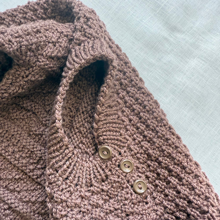 Knitted by Nana Basil Jumper- Mocha Mousse