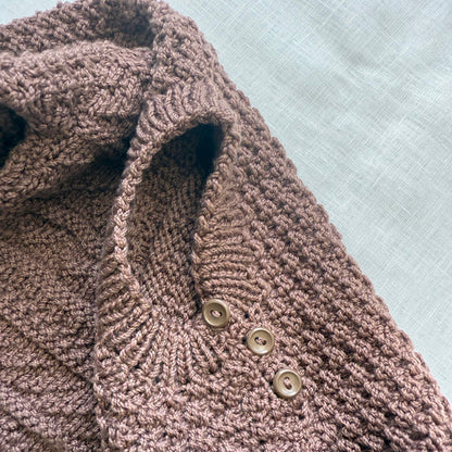 Knitted by Nana Basil Jumper- Mocha Mousse