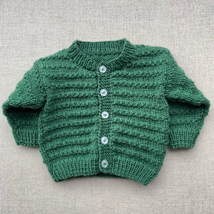 Knitted by Nana Jordan Cardigan - Clover