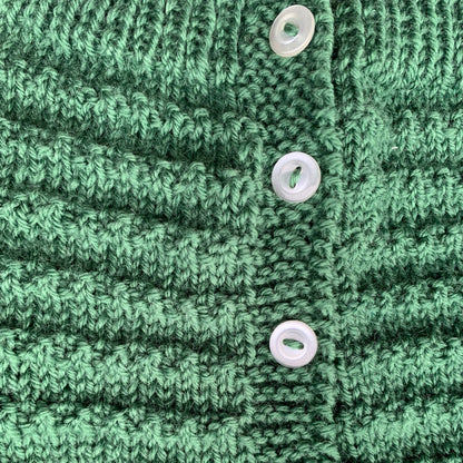 Knitted by Nana Jordan Cardigan - Clover