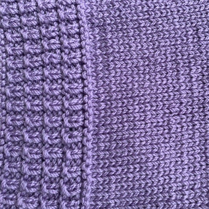 Knitted by Nana Leia Jumper - Lavender