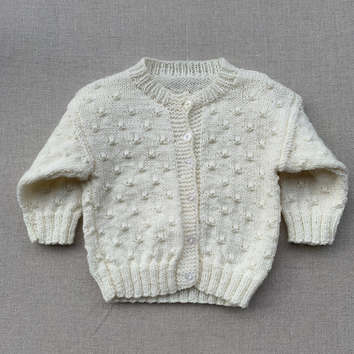 Knitted by Nana Lulu Cardigan Cream