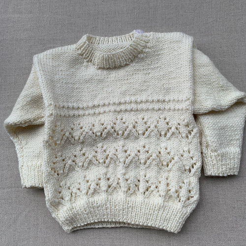 Knitted by Nana Michael Jumper - Cream