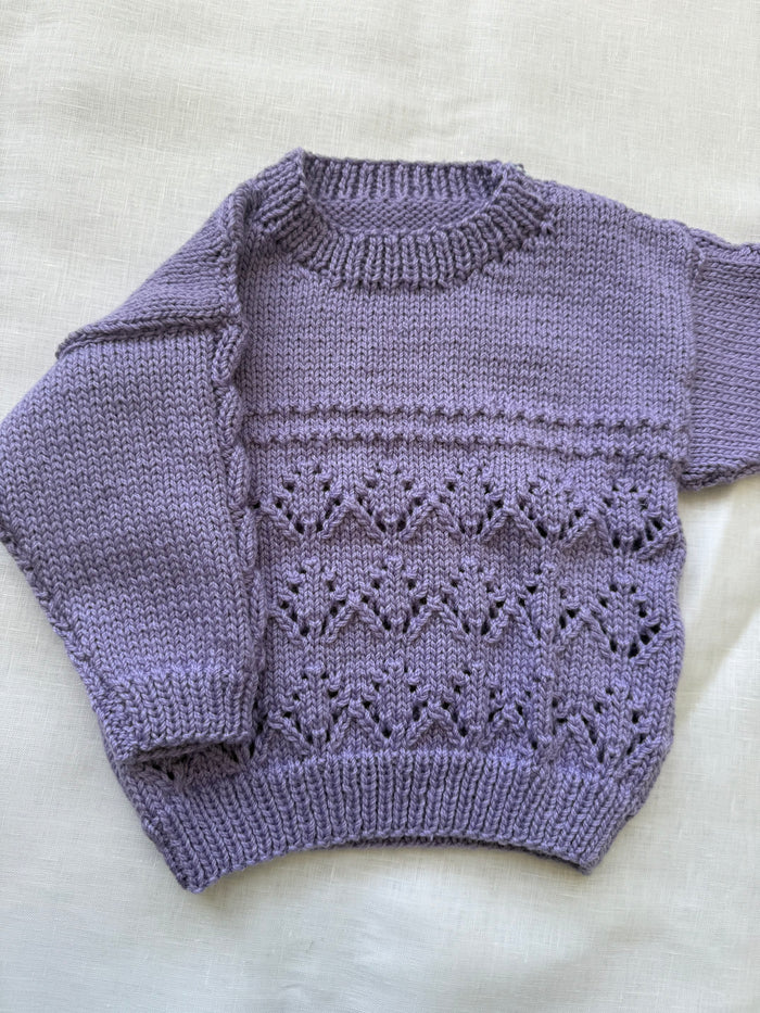 Knitted by Nana Michael Jumper - Viola
