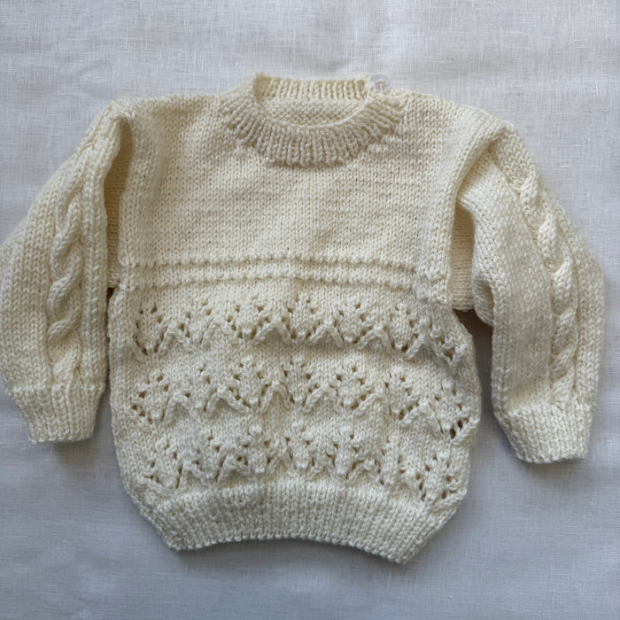Knitted by Nana Michael Jumper Cream