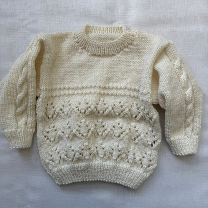 Knitted by Nana Michael Jumper Cream