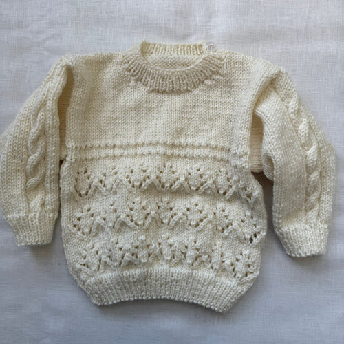 Knitted by Nana Michael Jumper Cream