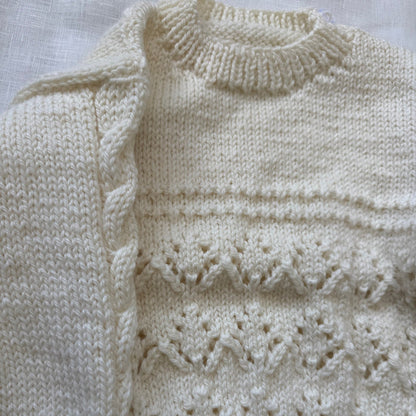 Knitted by Nana Michael Jumper Cream
