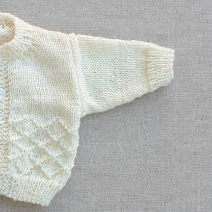 Knitted by Nana Ren Cardigan Prem Cream