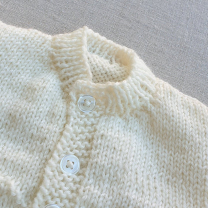 Knitted by Nana Ren Cardigan Prem Cream