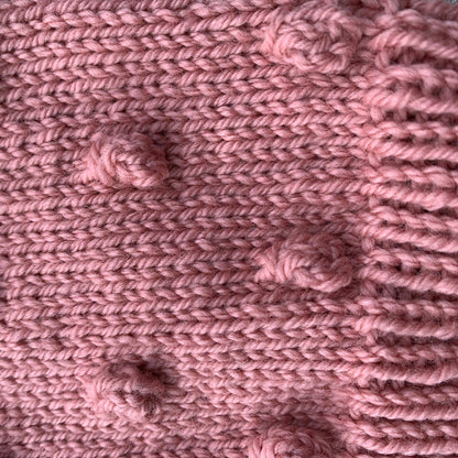 Knitted by Nana Saskia Jumper - Rose Petal