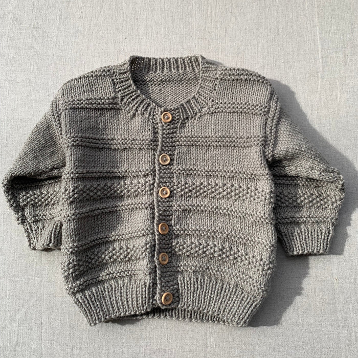 Knitted by Nana Steph Cardigan Koala