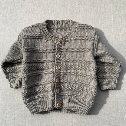 Knitted by Nana Steph Cardigan Koala