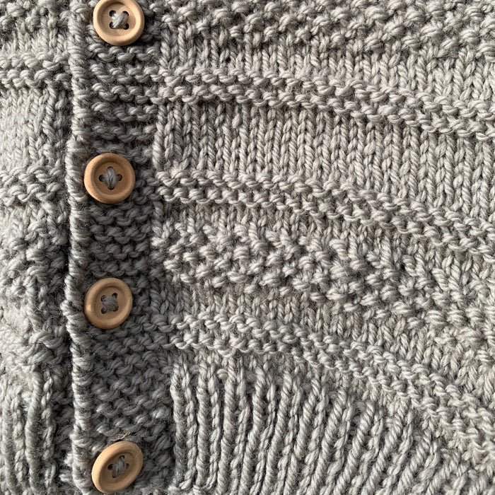 Knitted by Nana Steph Cardigan Koala